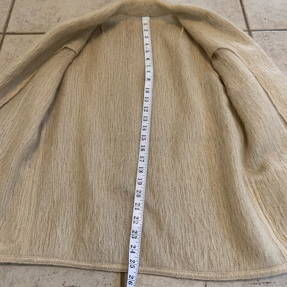 Vintage Rare 60s/70s Small Auckie Sanft Montreal Pure Virgin Wool Cardigan - Picture 8 of 8